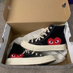 CDG Chucks Converse Women’s Size 7